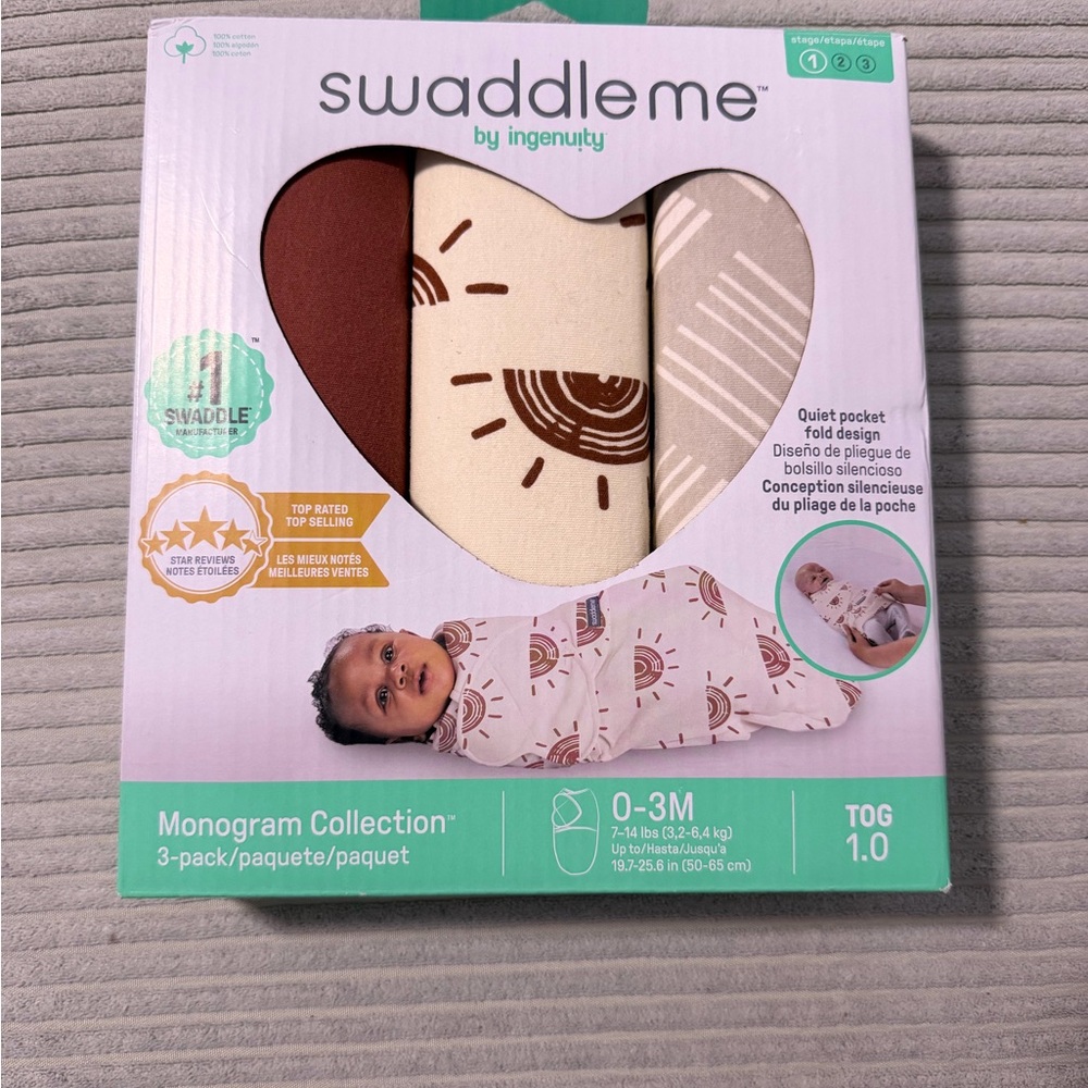 SwaddleMe by Ingenuity Easy-to-Use Swaddles